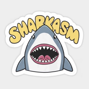 Sharkasm Sticker